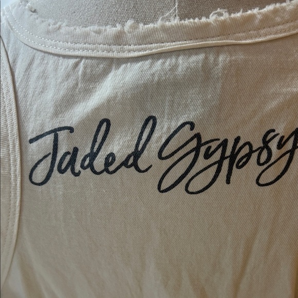 NEW Jaded Gypsy Fruitful Endeavors seed sack sleeveless PAZ tank dress S/M - Picture 2 of 12